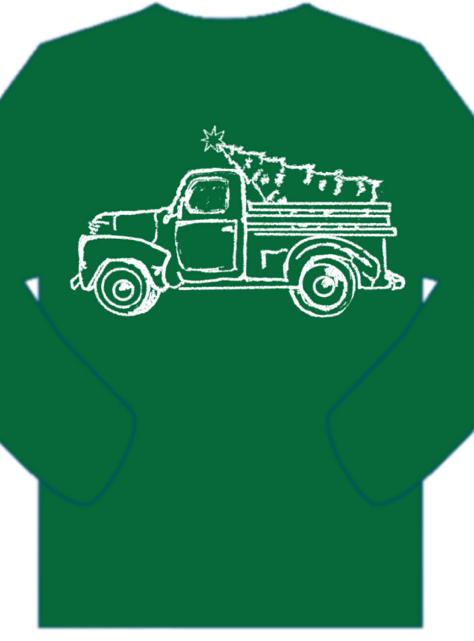 LS Green Truck Tee (Kid & Big Kid)