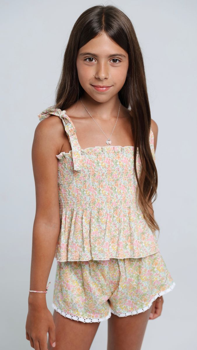 Gigi Short in Garden Sorbet