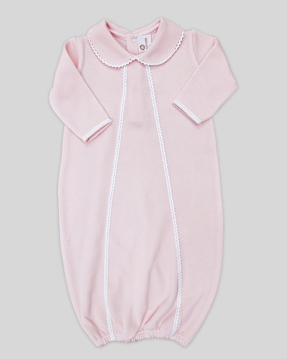 Special Knit Pink Baby Milen Gown