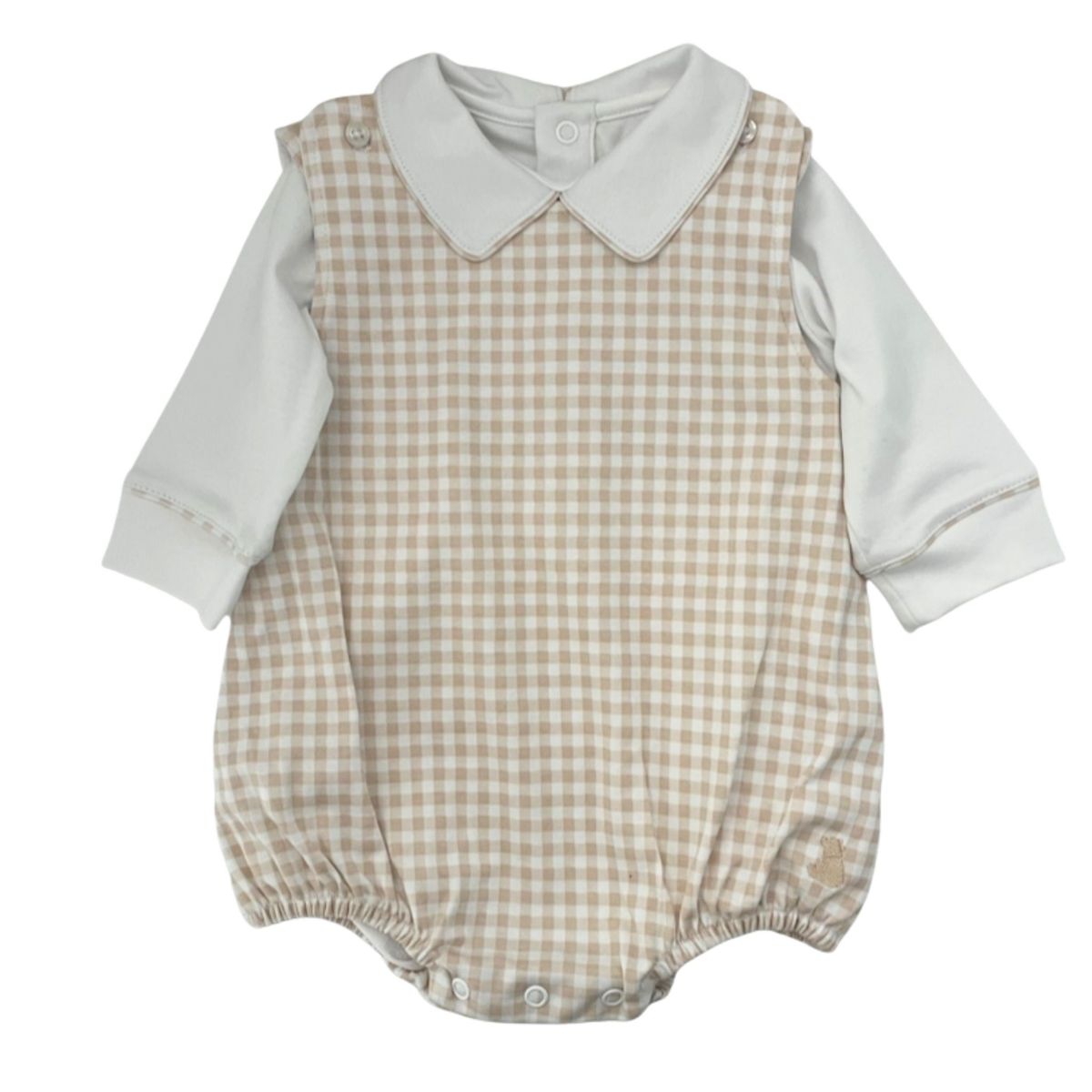 Beige Benny Overall