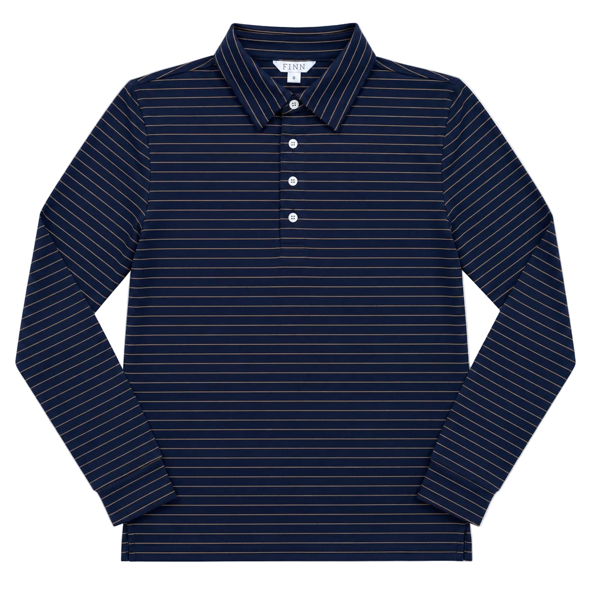 Wharf Blue Mariner LS Polo