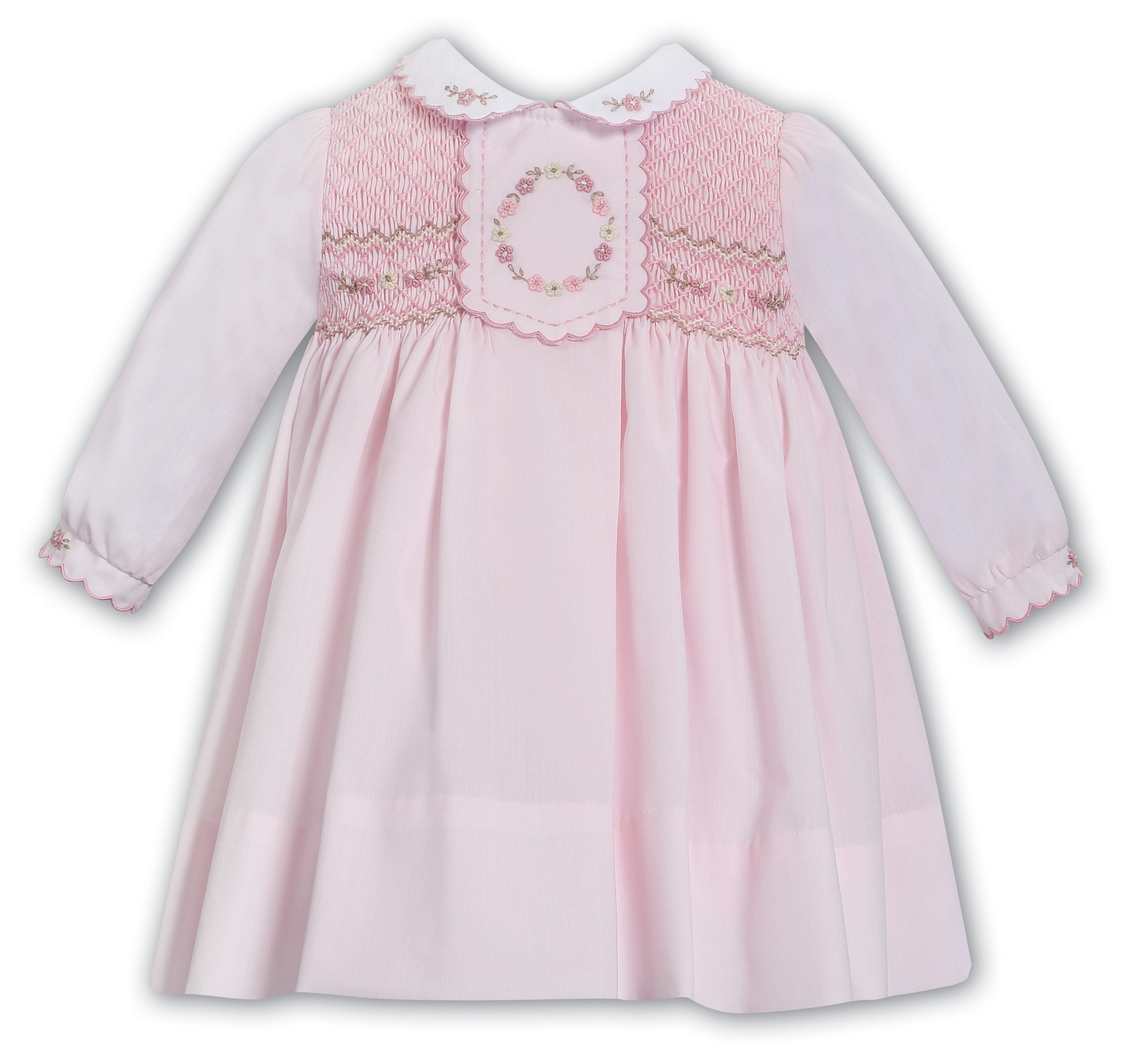 Pink Smocked Dress