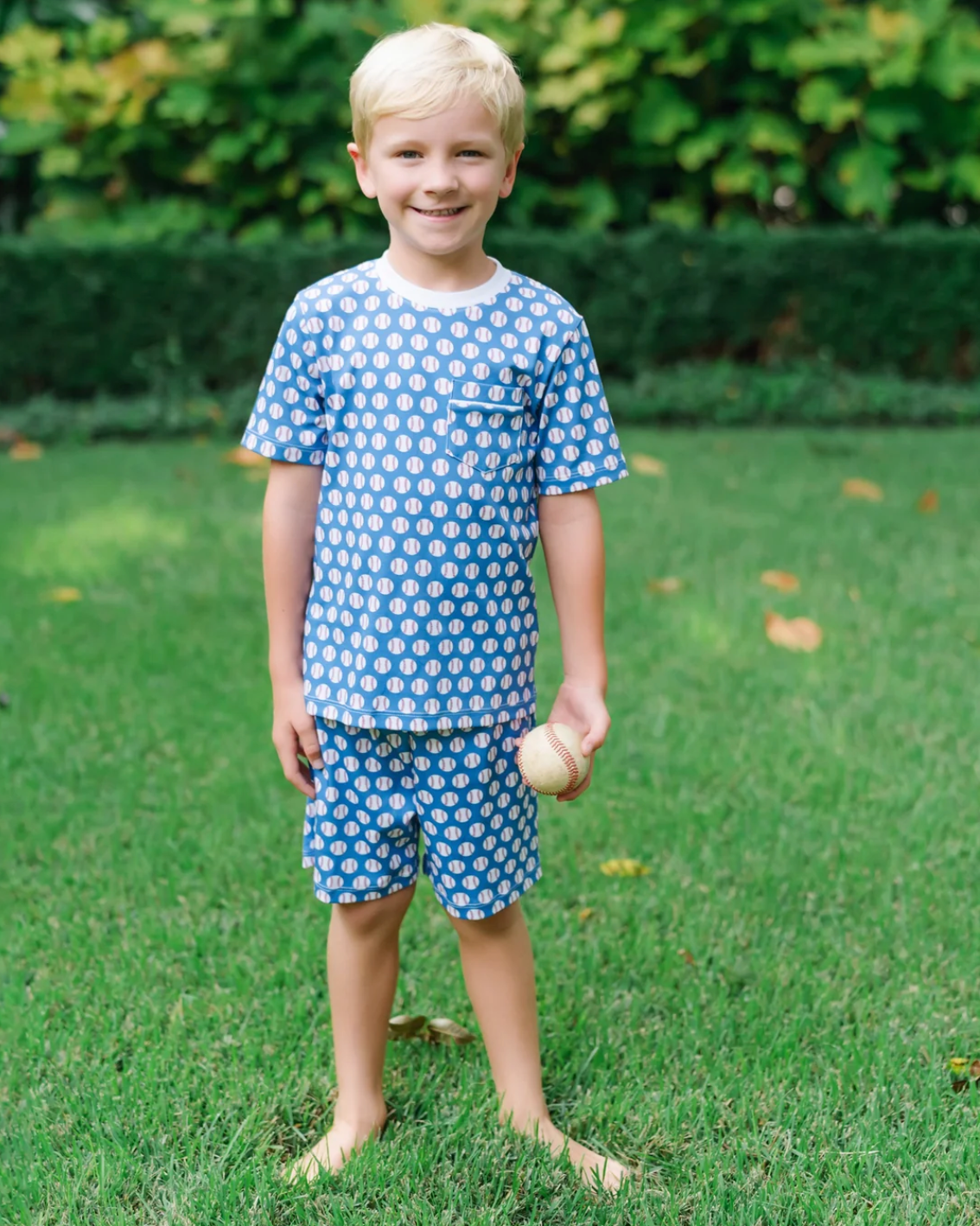 Pajama Set Charles Baseball (Kid/Big Kid)