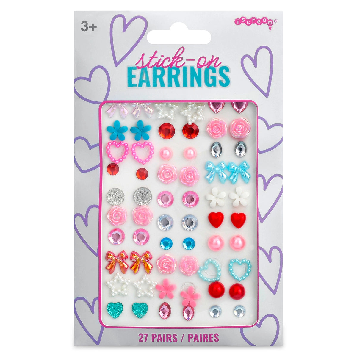 Sparkly Stick-On Earings