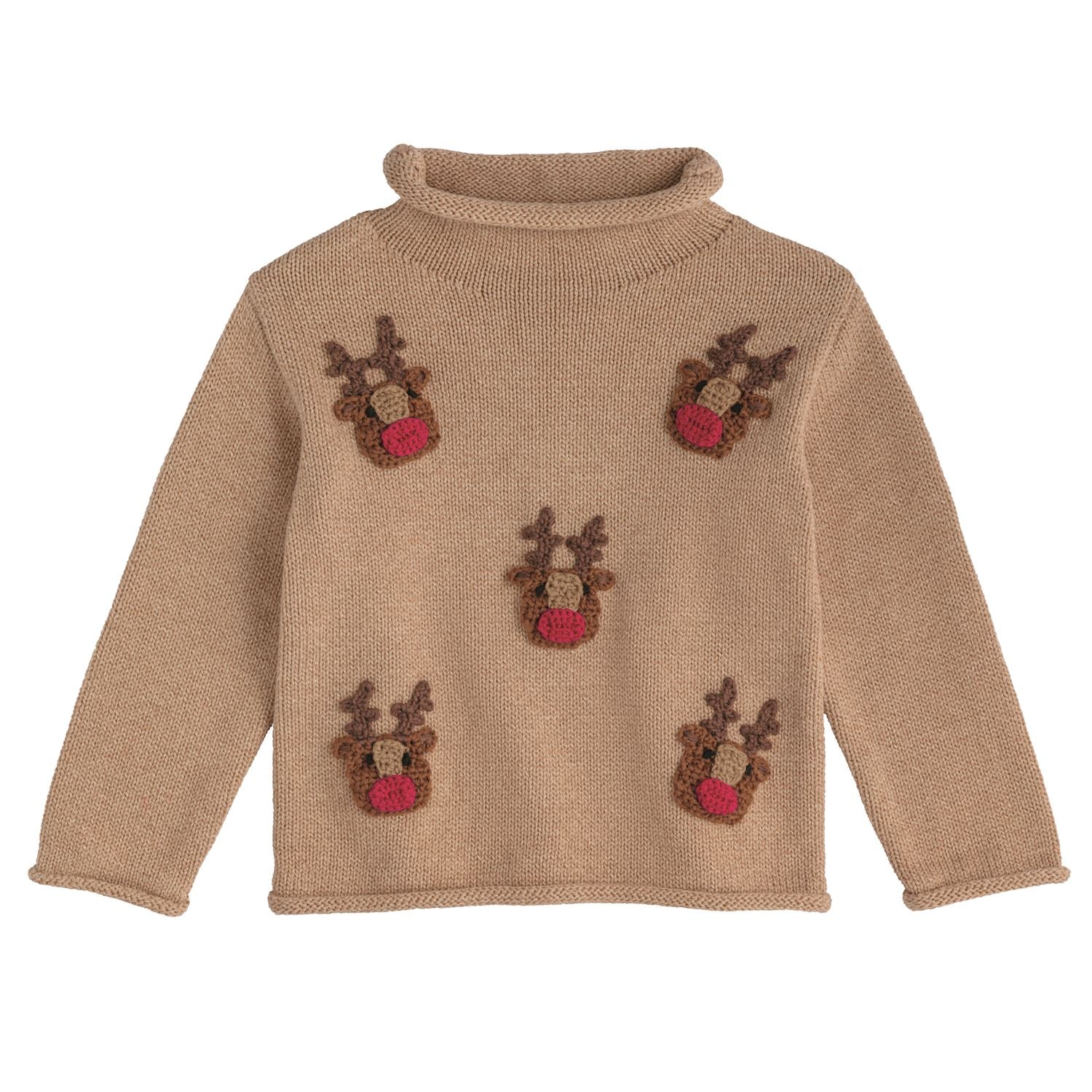 Reindeer Rollneck Sweater