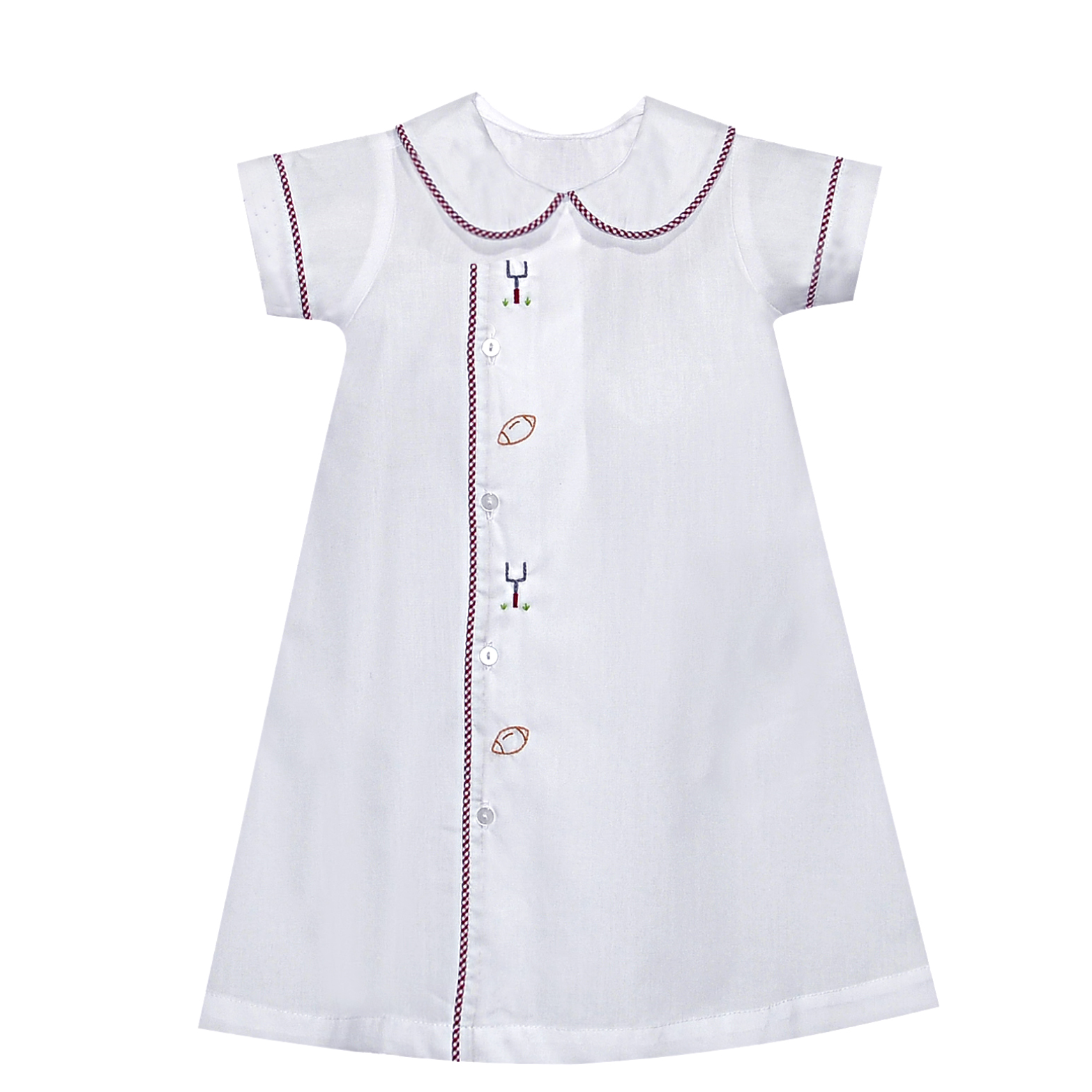 Elephant Crimson/Gray Boy Daygown