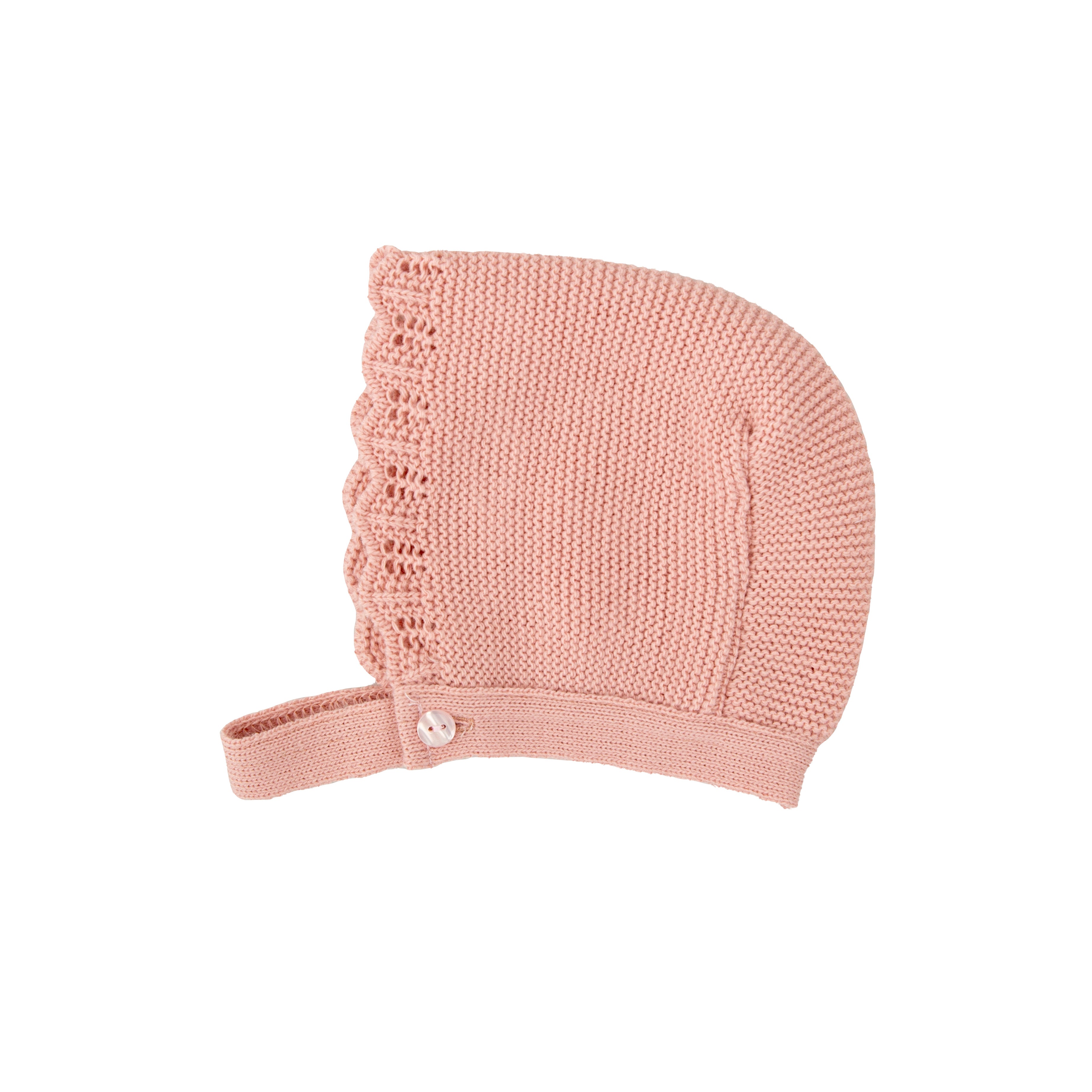 Mauve Knit Playsuit w/ Hat