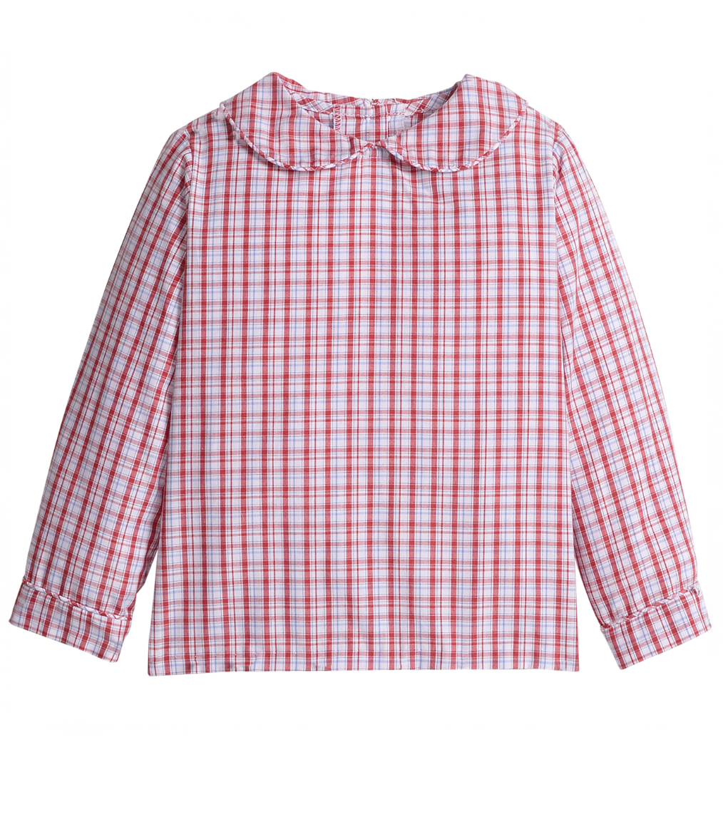 Hartford Plaid Peter Pan Shirt (Baby)