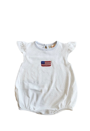 Girl American Flag Bubble (Toddler)
