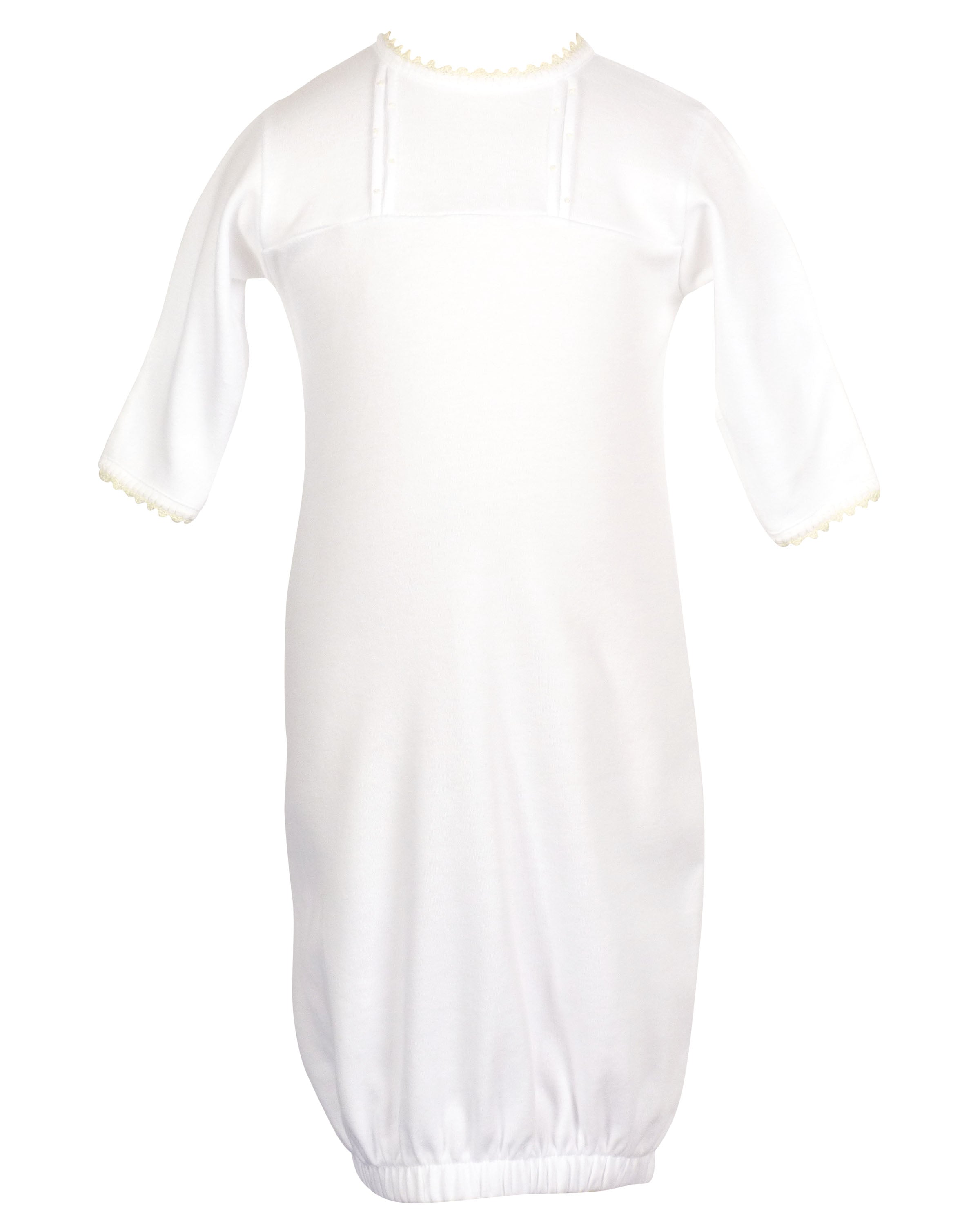 Ellis Daygown-Blue & Cream