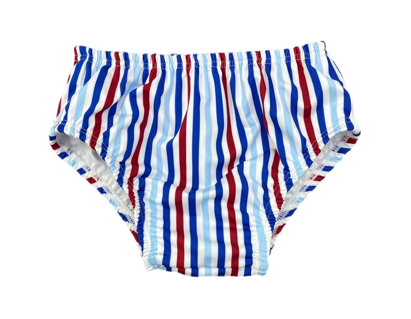 *PRE-ORDER* Sammy Patriotic Stripe Diaper Cover (Infant)