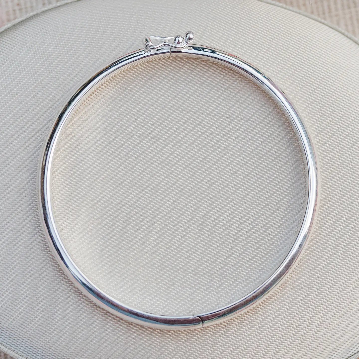 Classic Silver Bangle Bracelet 6-12Y