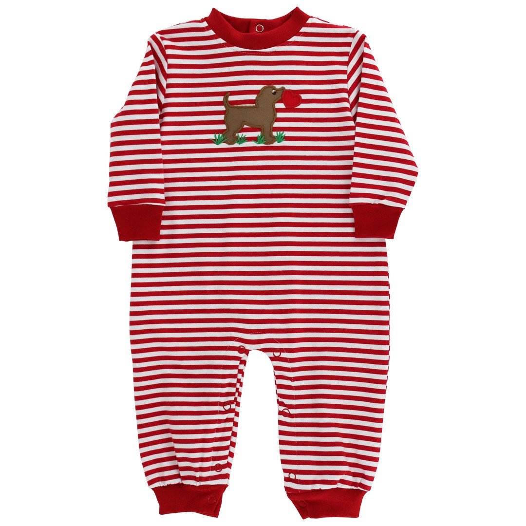 Puppy Love Knit Romper (Baby)
