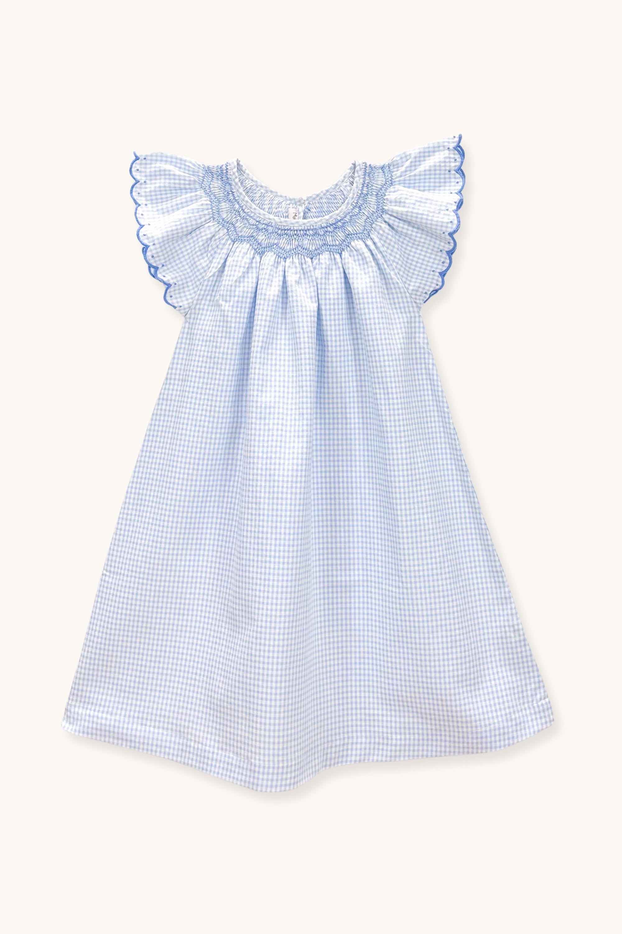 Vichy Powder Blue Stella Dress