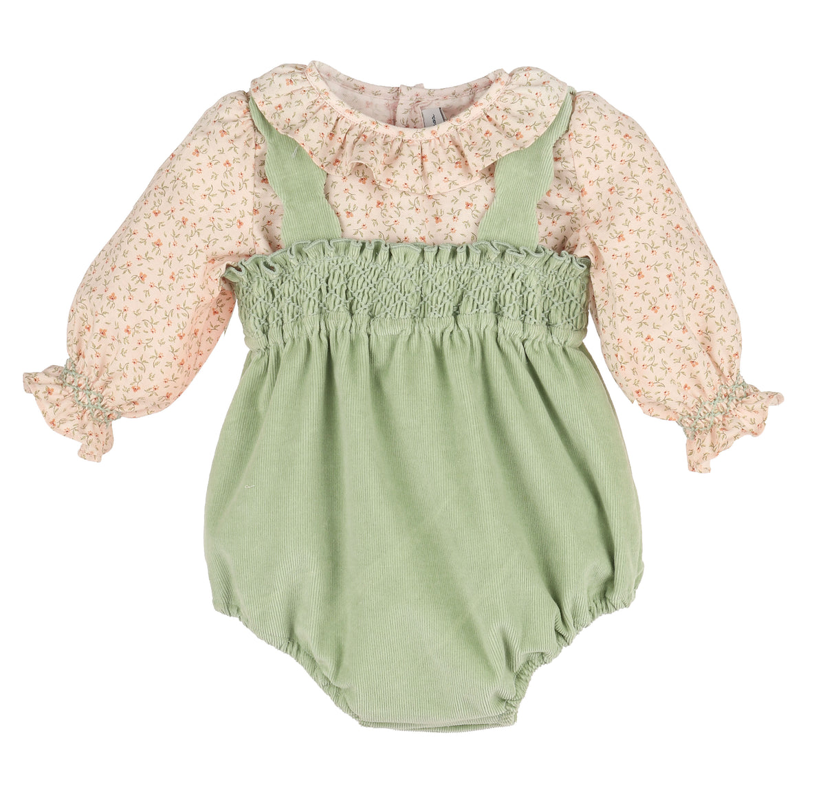 Green Pumpkin Patch Playdate Overall