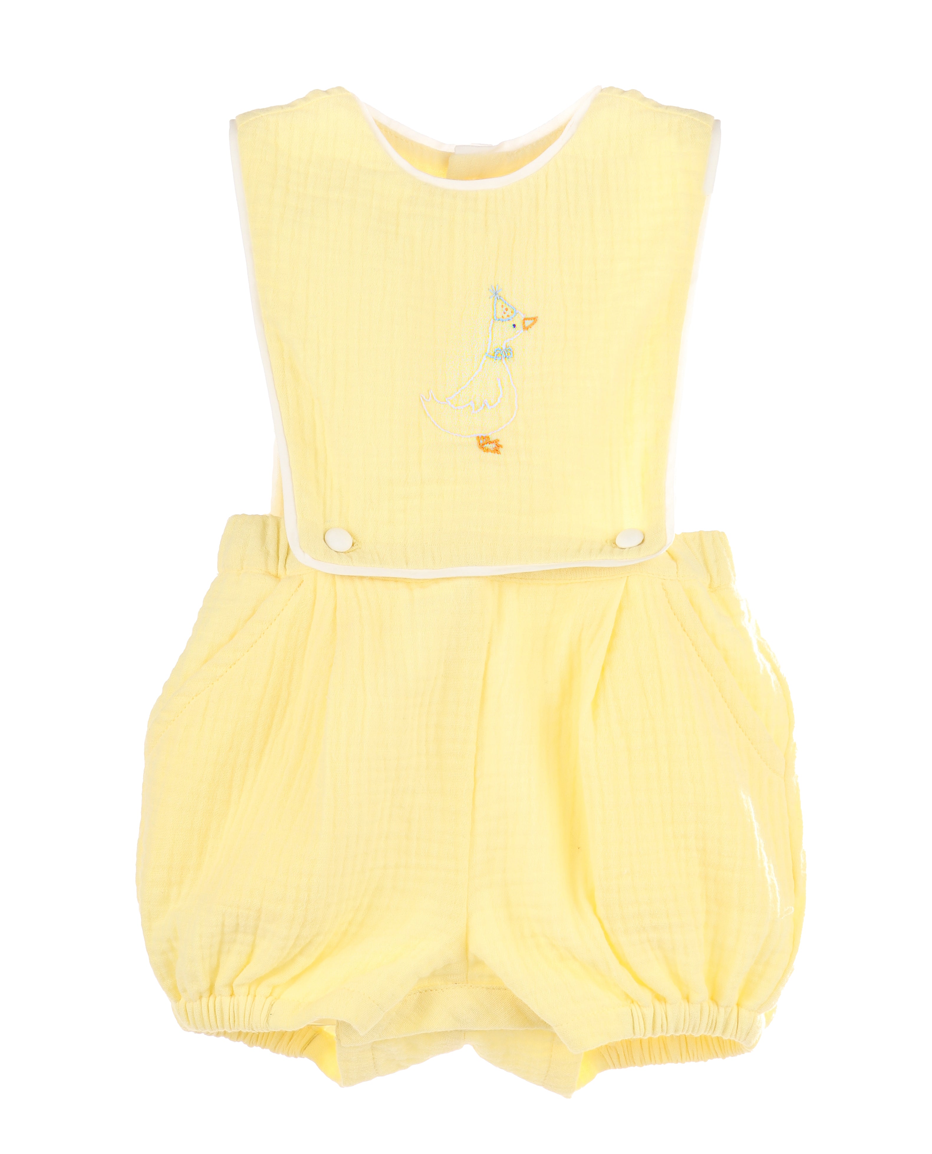 Silly Goose Boy Yellow Overall