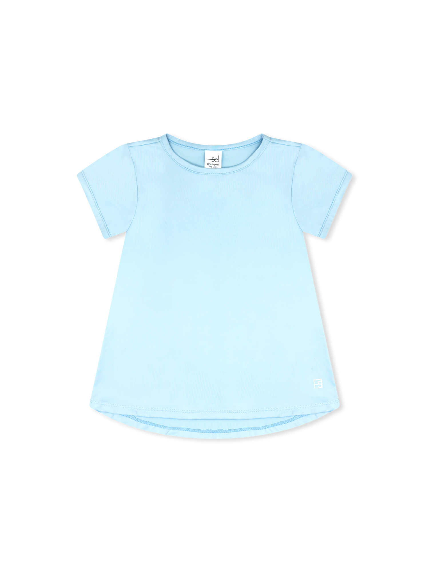 Bridget Basic Tee - Cotton Candy Blue (Toddler/Kid)