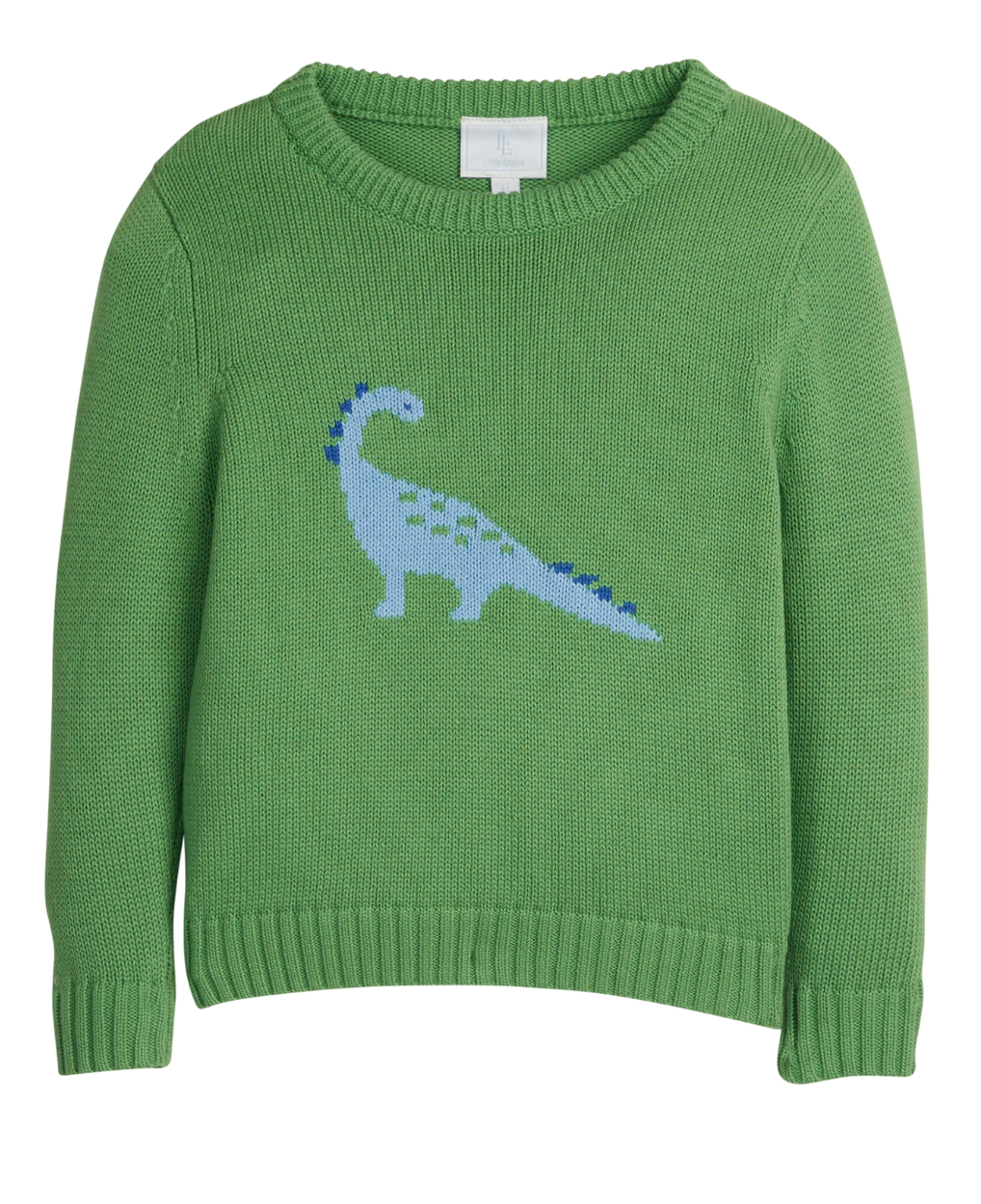 Blue Dino Intarsia Sweater (Kid)