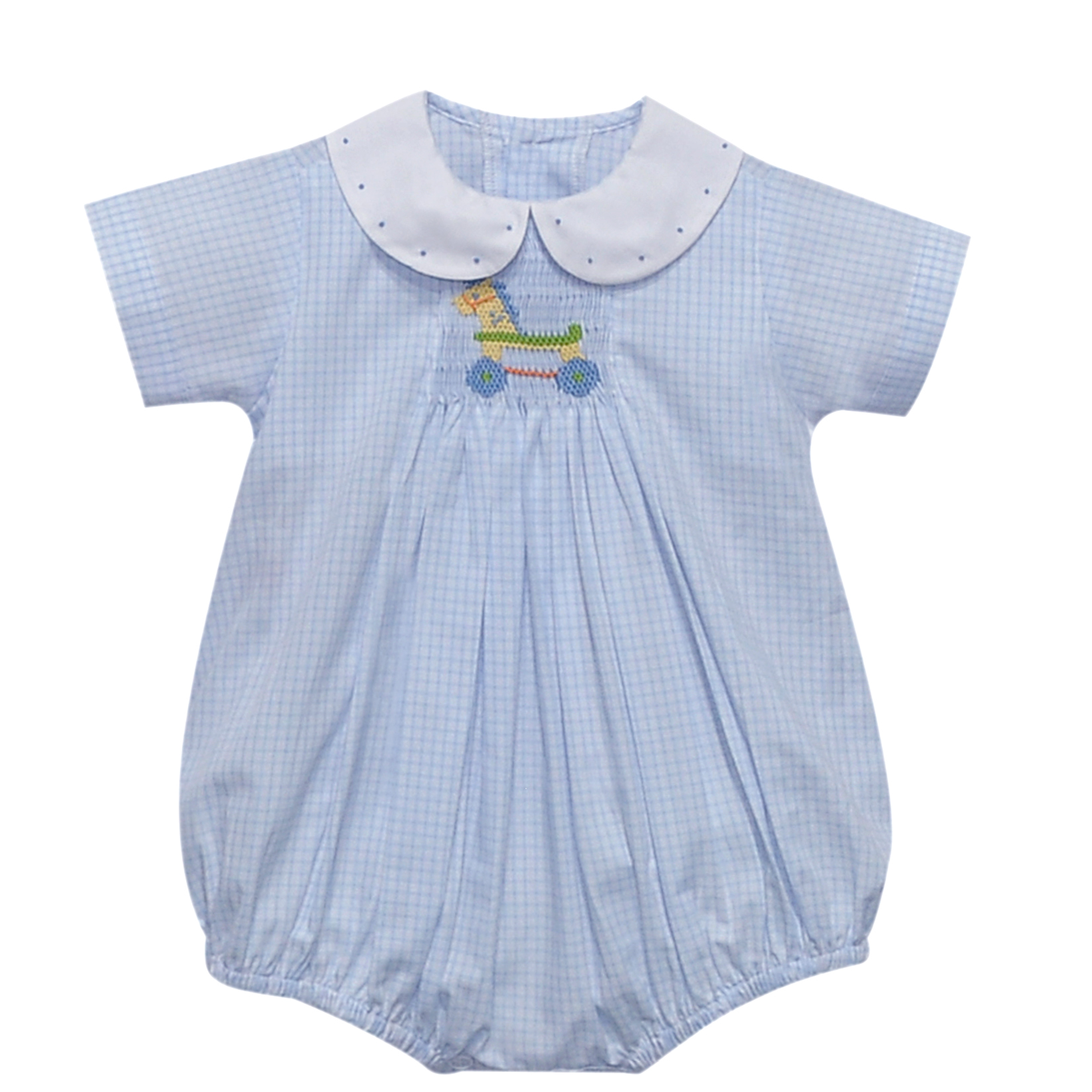 Blue Shay Vintage Horse Apron Bubble