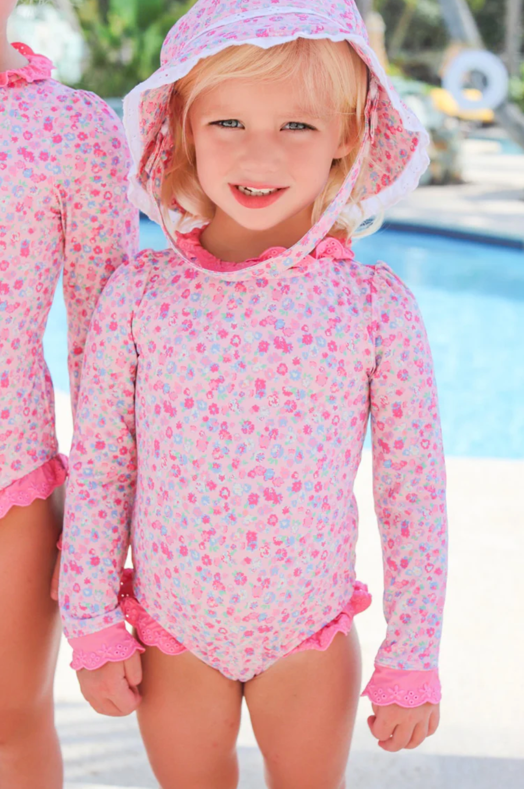 Sarasota Mableton Mini Floral Surf Suit (Kid)