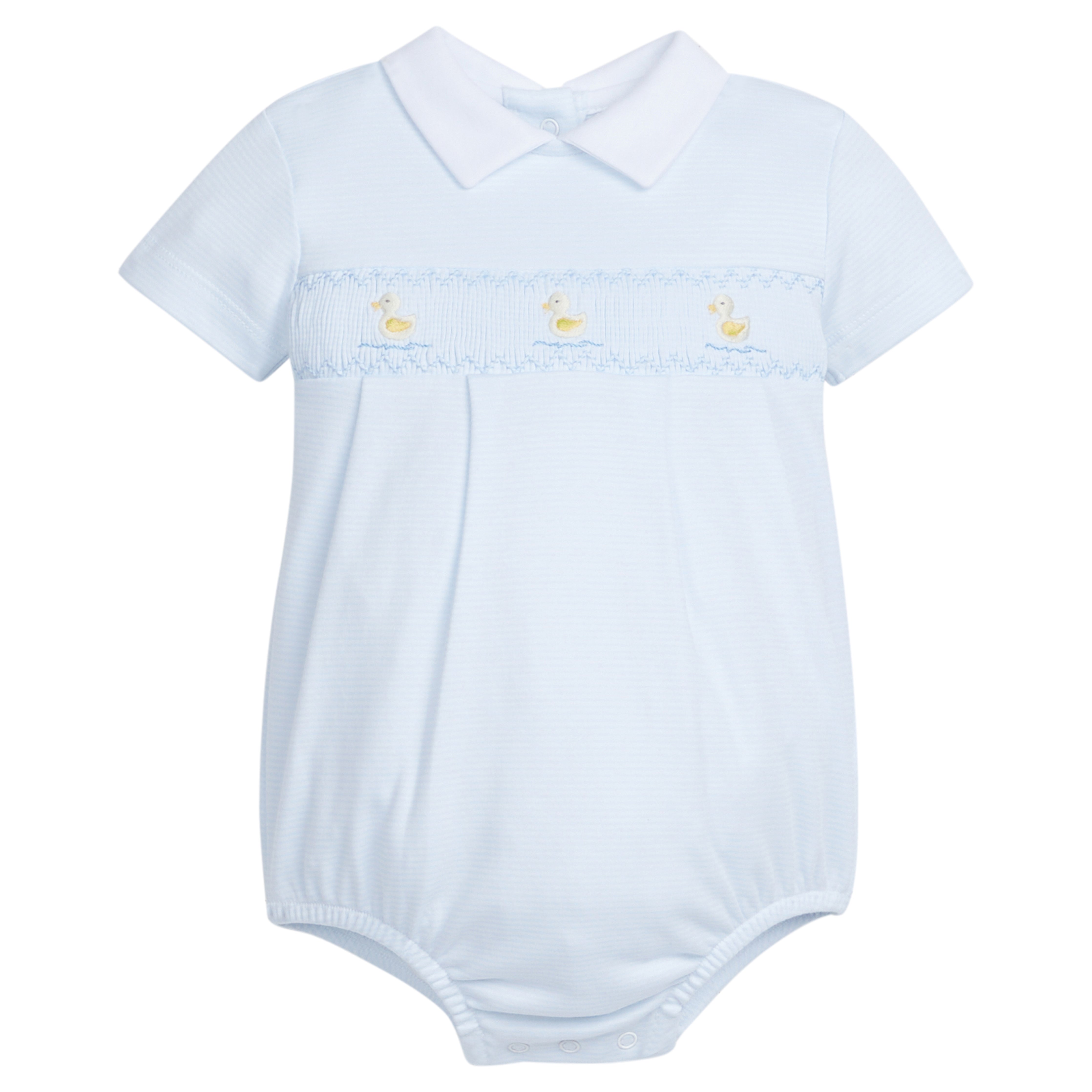 Smocked Eaton Bubble - Ducks (Baby)