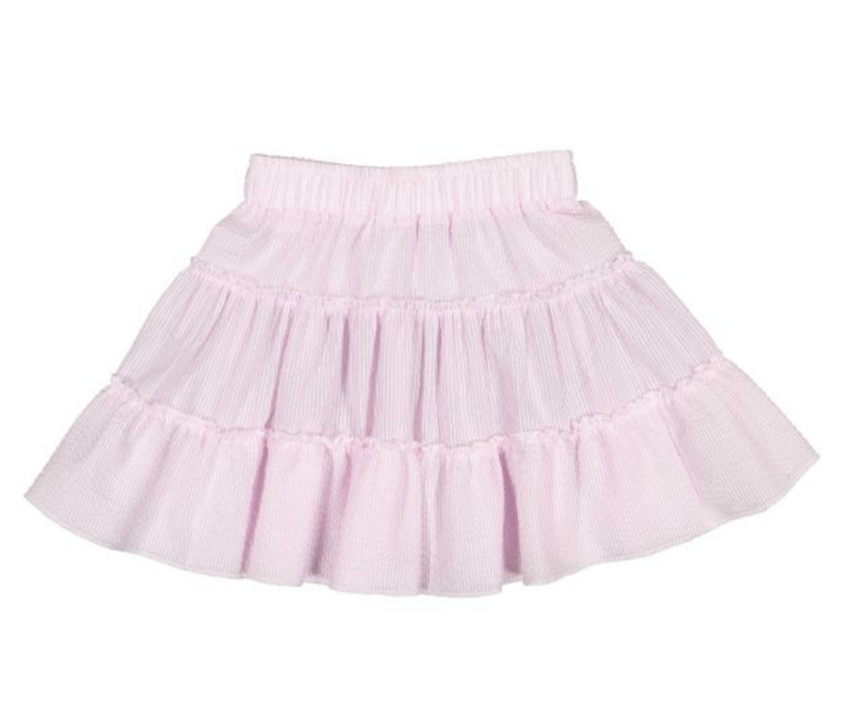 Maryland Pink Seersucker Skirt