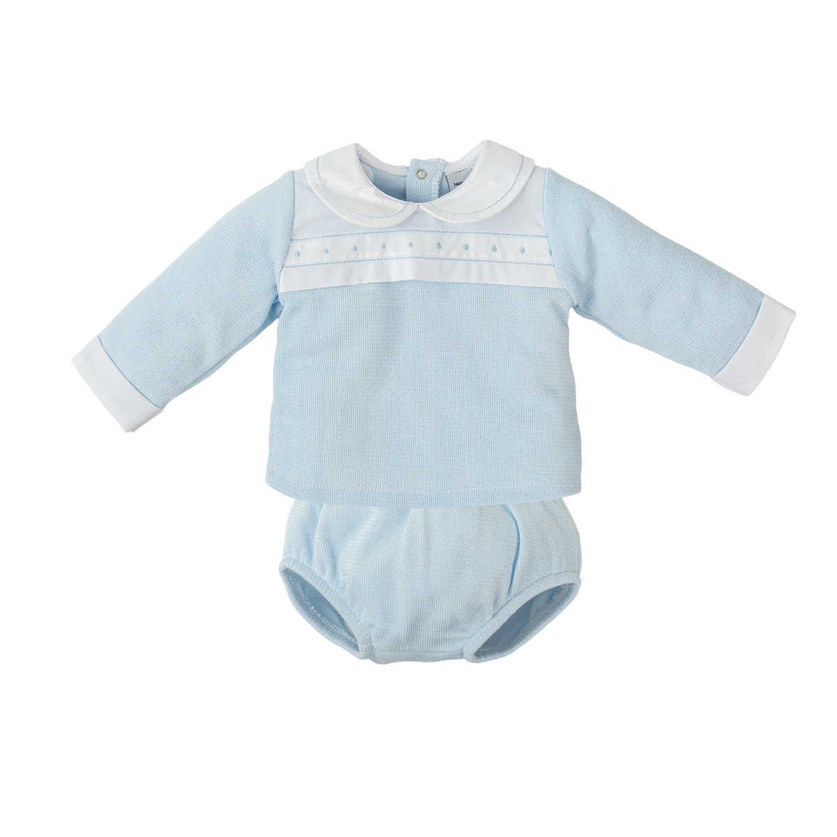 Blue Dot Diaper Set
