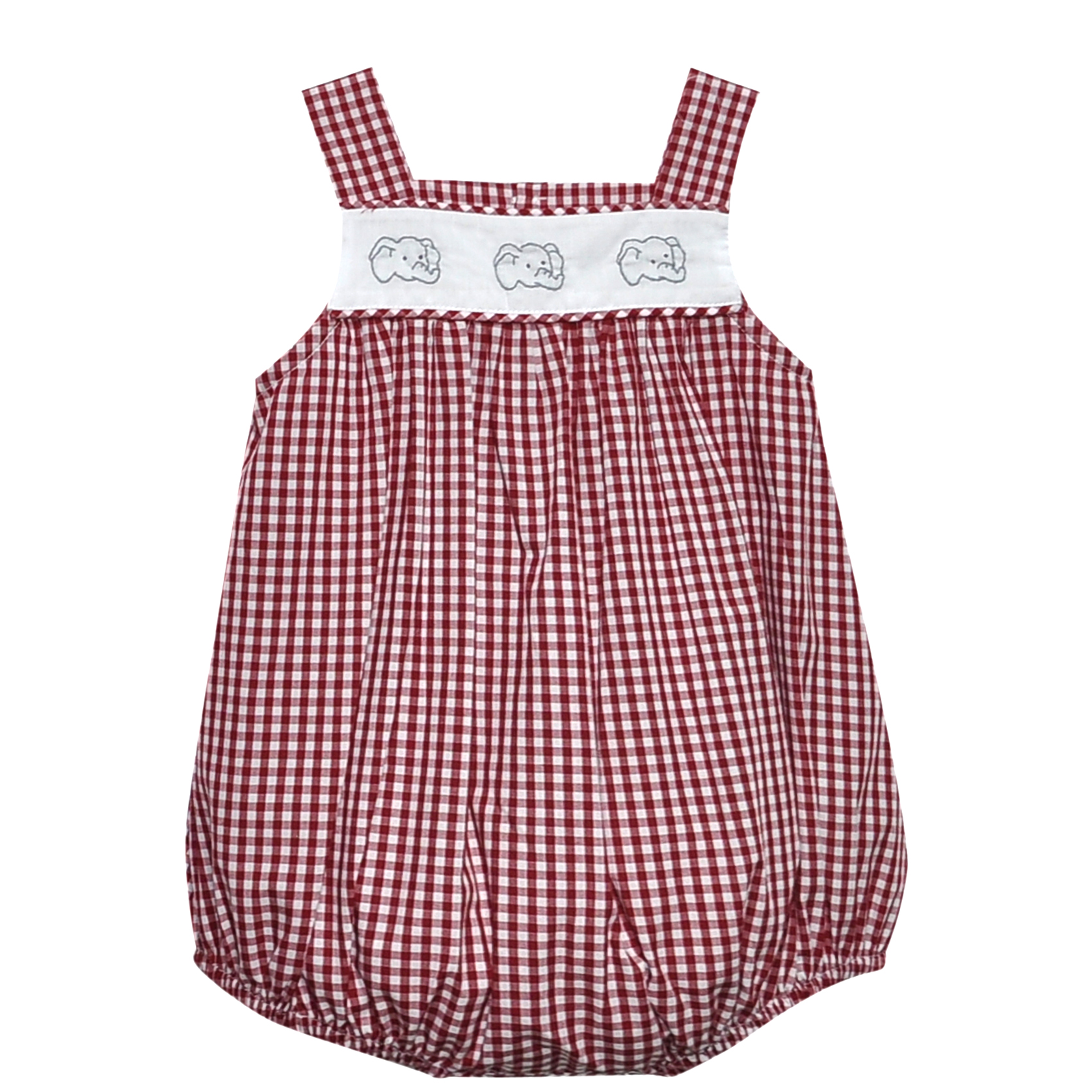 Elephant Crimson/Gray Unisex Bubble