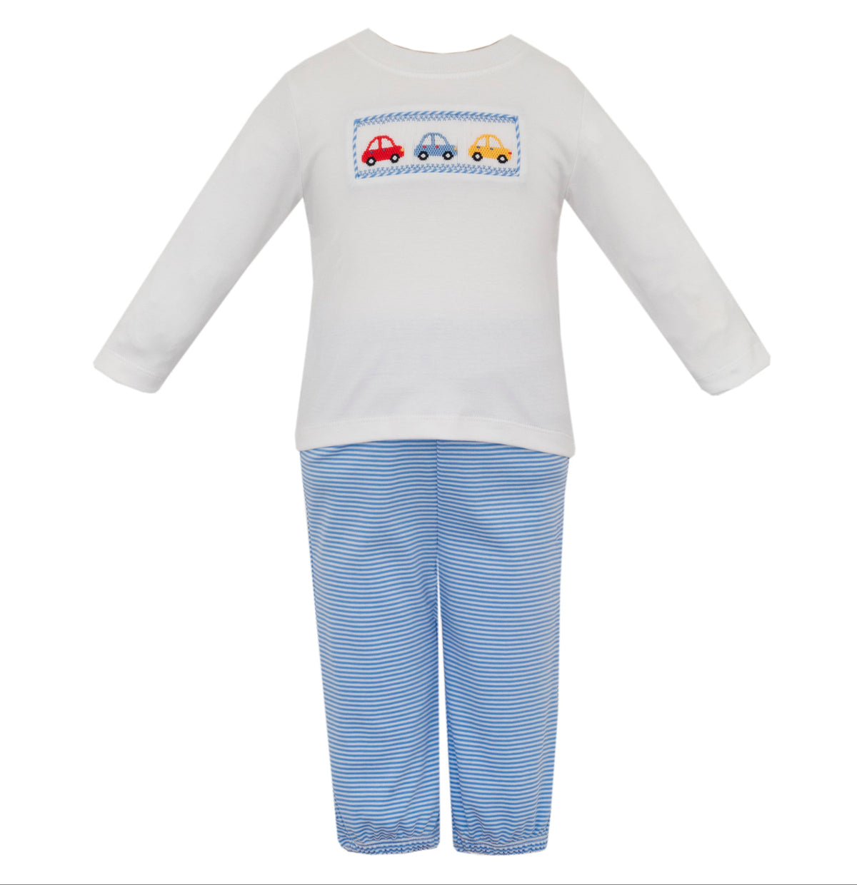 Periwinkle Blue Cars Pant Set