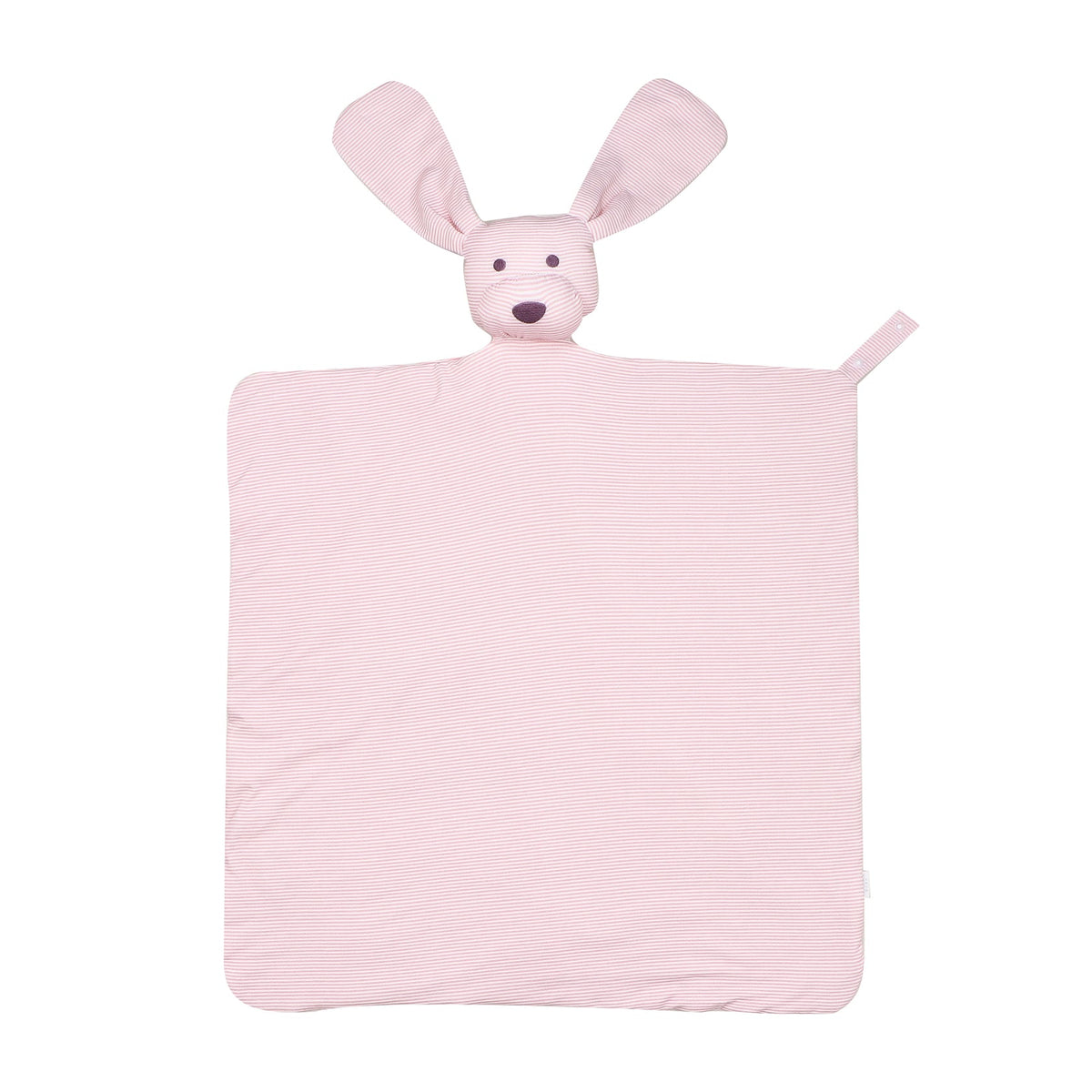 Pink Mini Stripe Dog Lovey Blanket