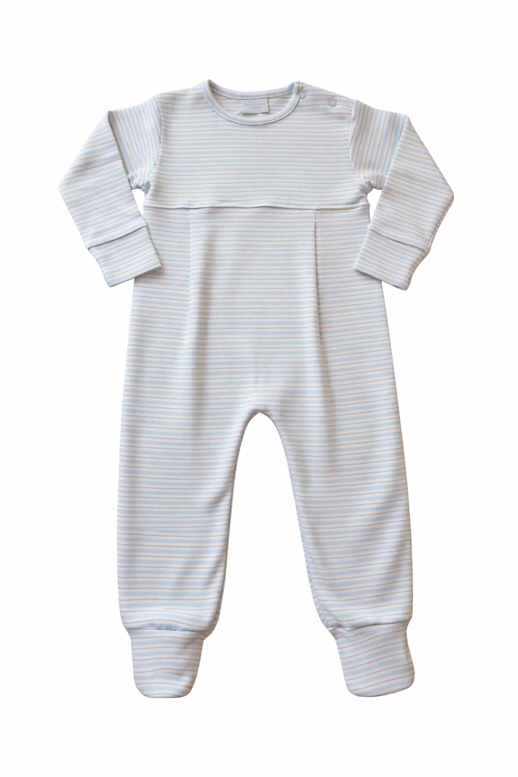 Blue/Brown Stripe LS Coverall