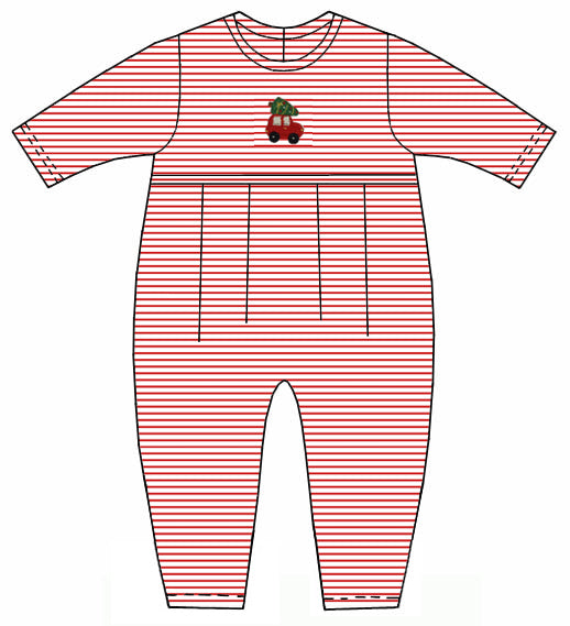 Car w/ Tree Long Bubble (Infant)