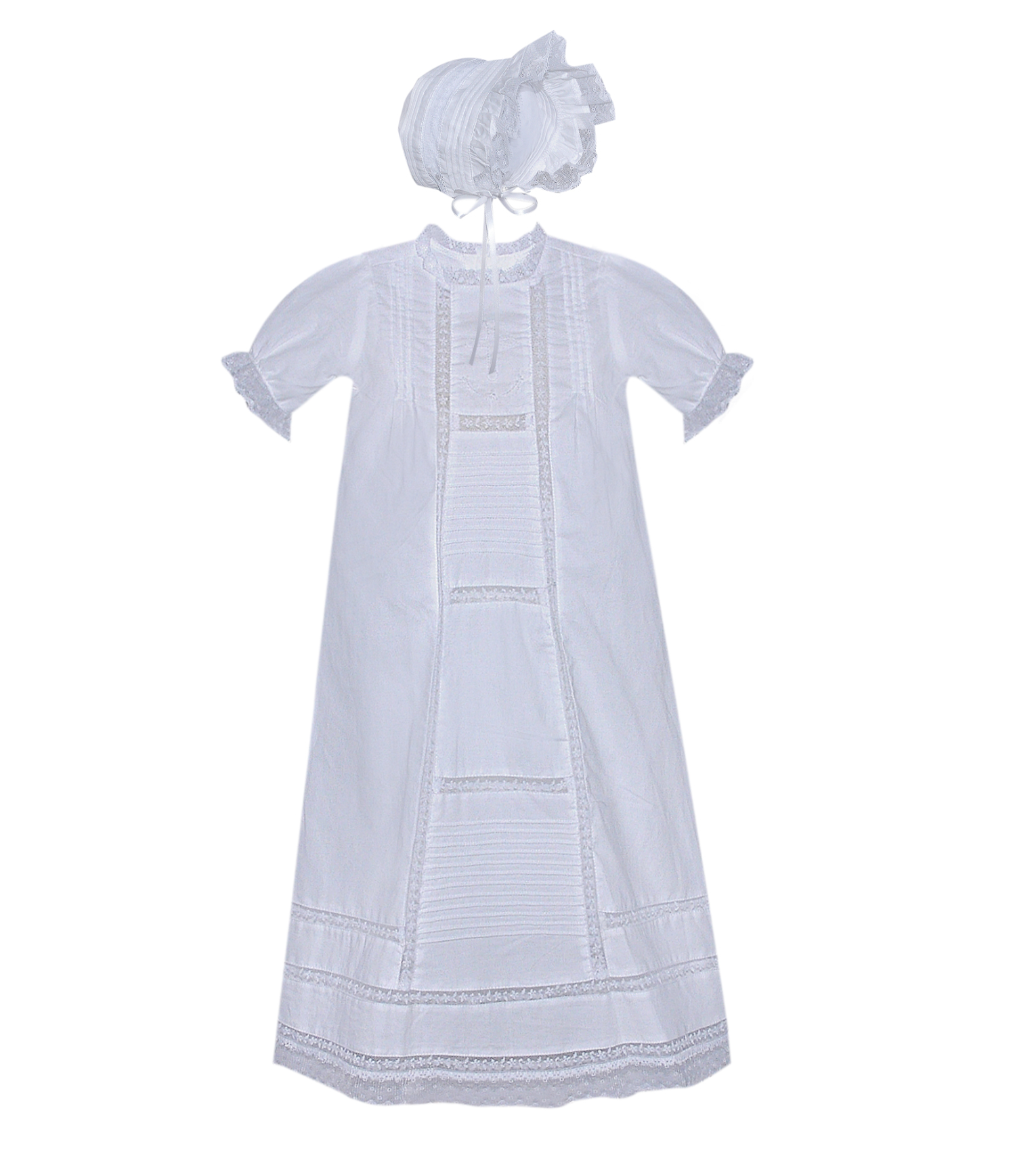 Christening Gown Logan White