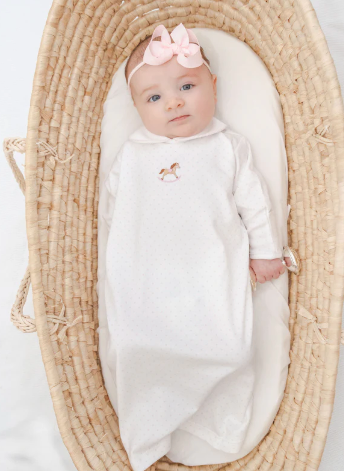 Girl Rocking Horse Day Gown