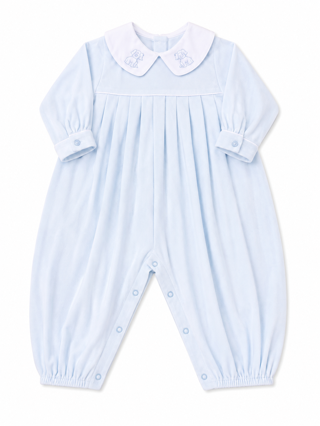 Blue Puppy Knit Longall