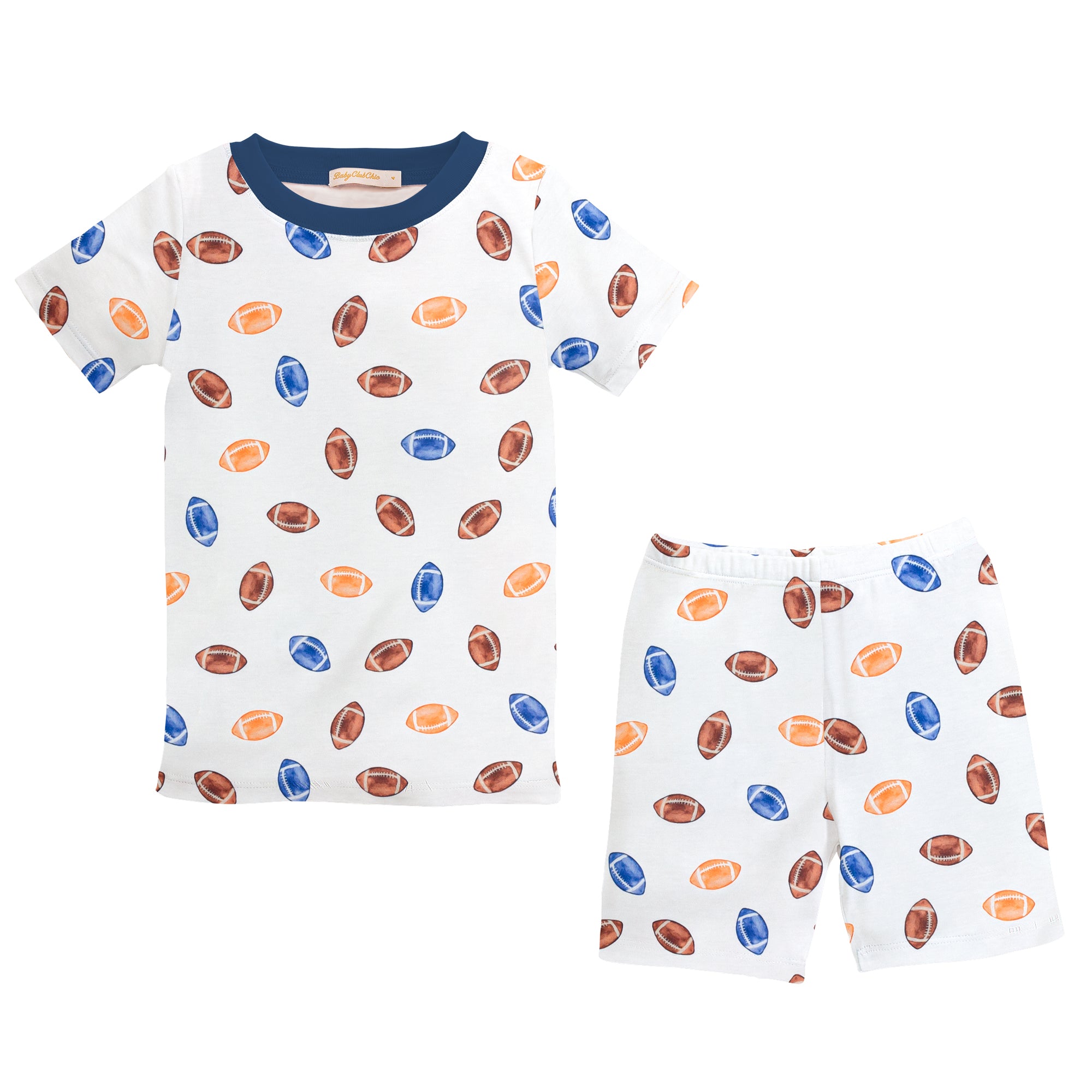 Football Game Short Pajama Set (Kid)