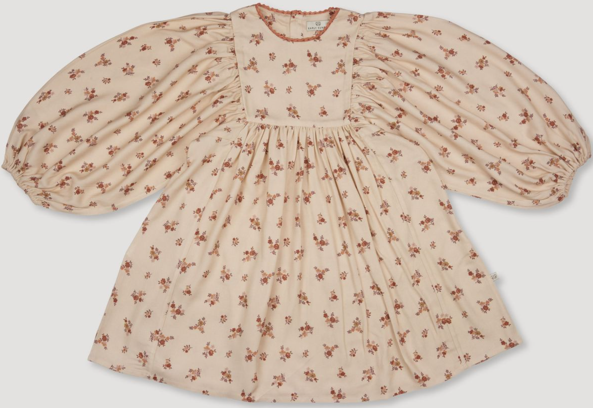 Ditsy Bouquet Cream Belle Dress