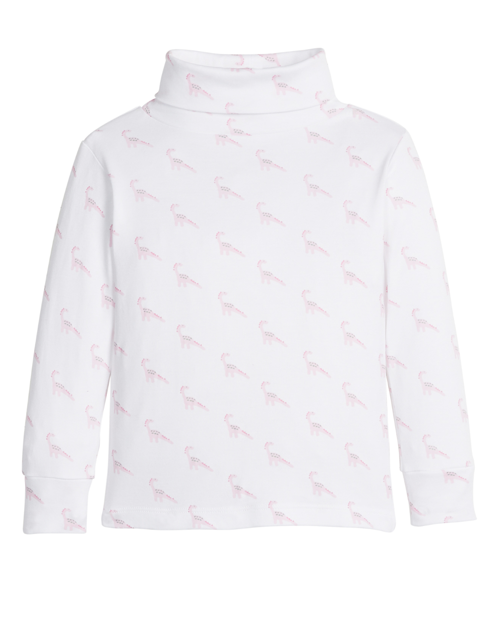 Pink Dinosaur Printed Turtleneck (Kid)
