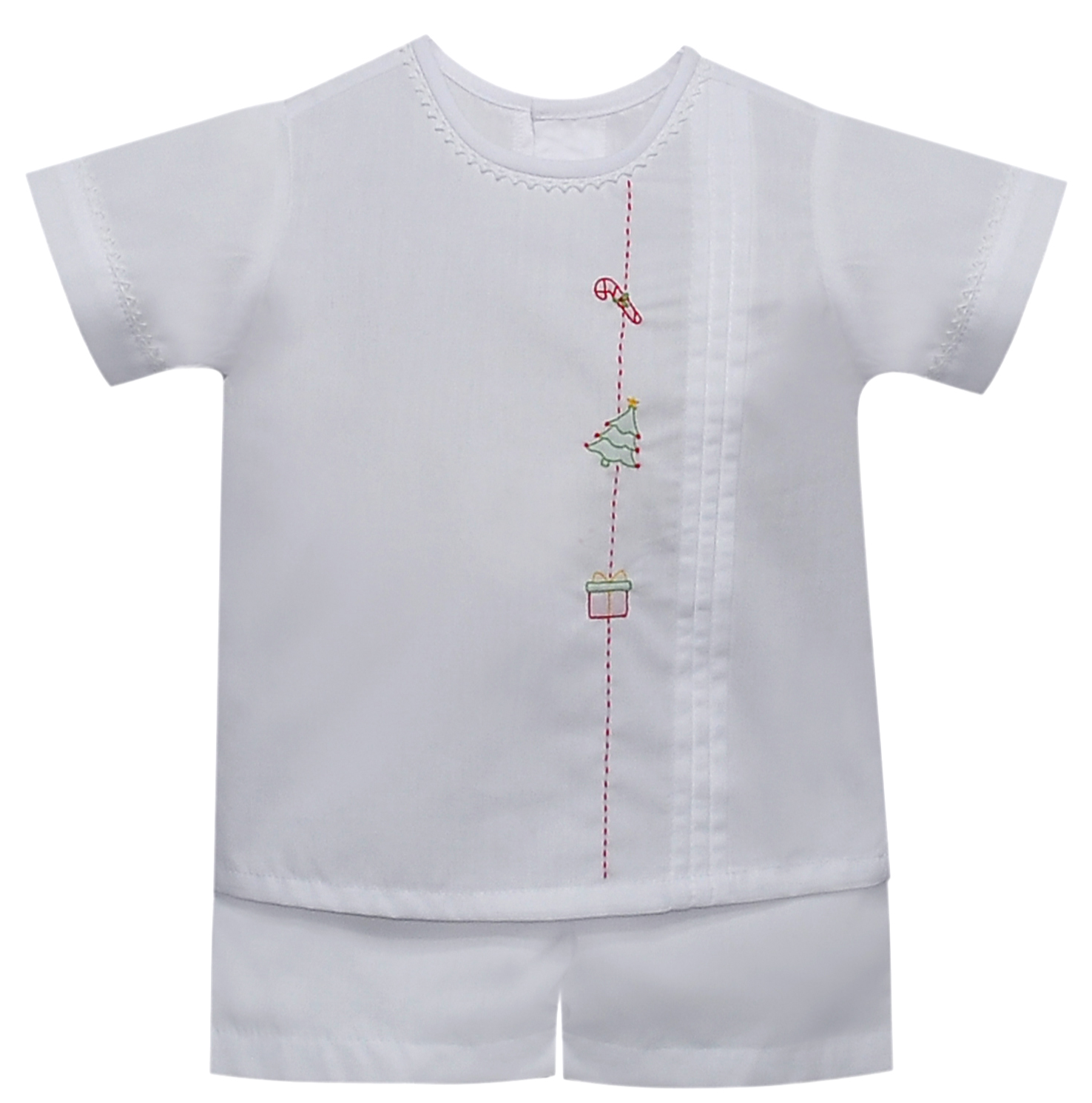 Sage Christmas Short Set