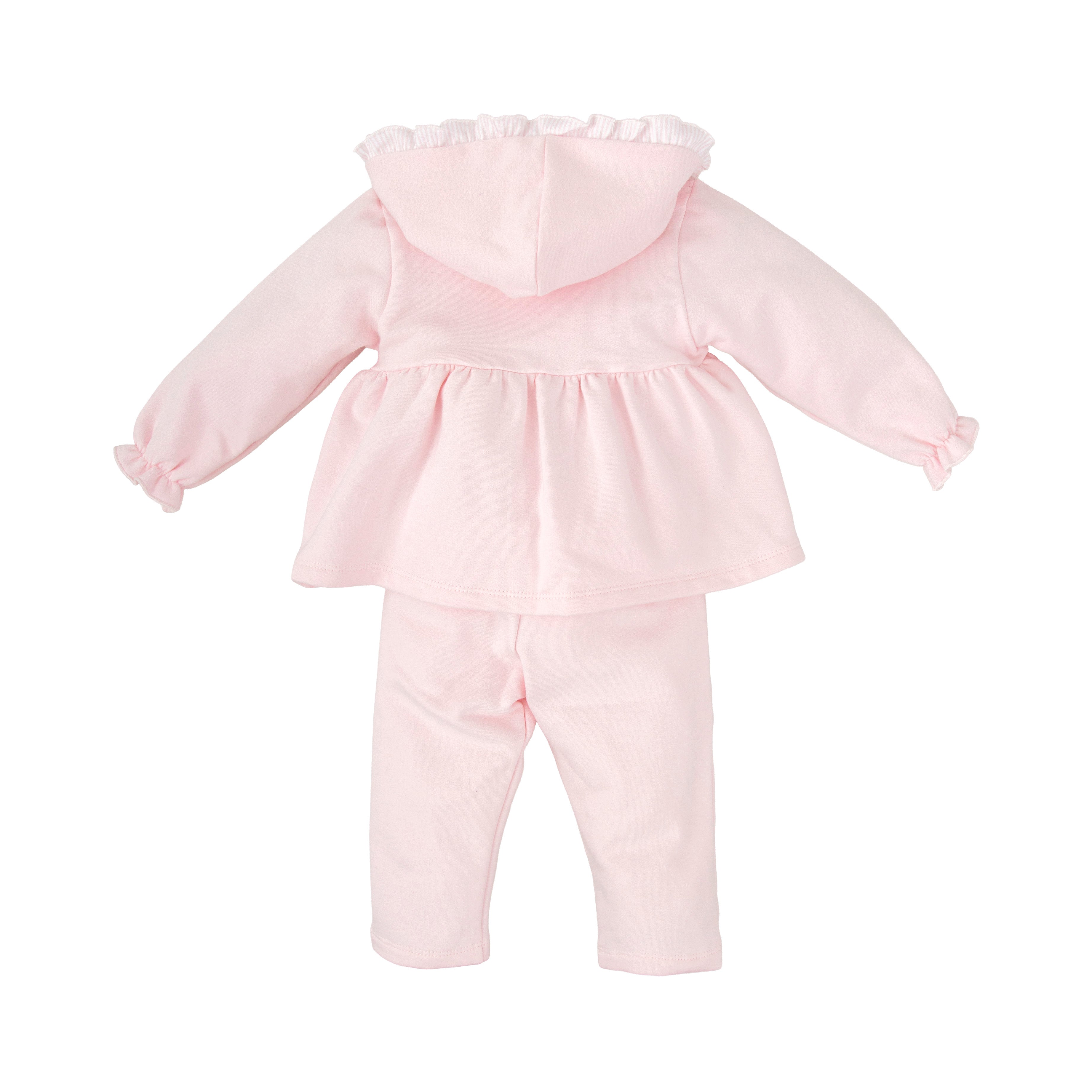 Pink Straight Leg Tracksuit