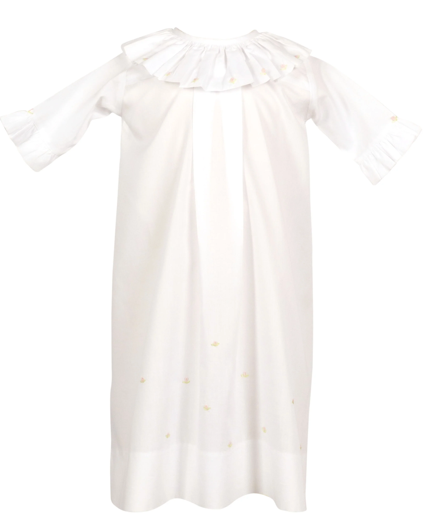 Ava Daygown-White & Pink