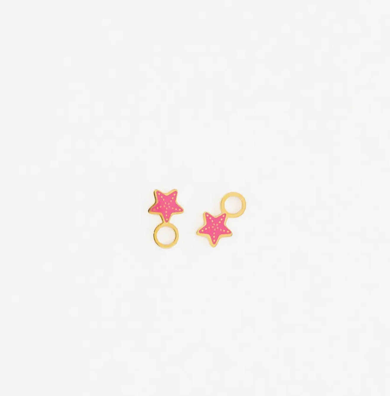 Starfish Charm Earrings