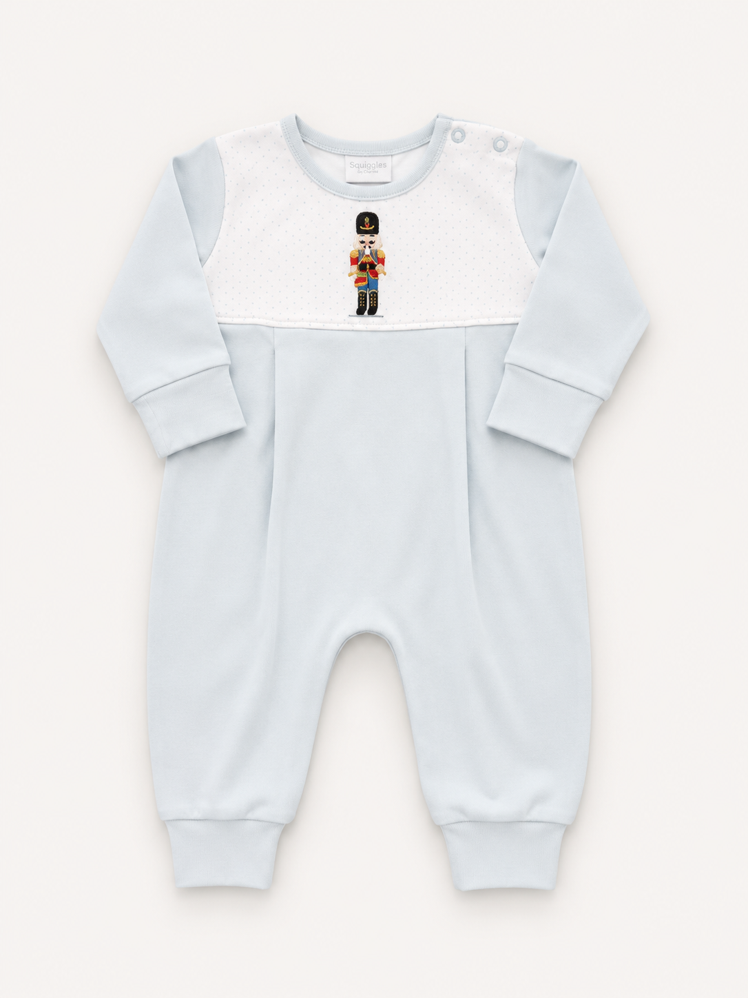 Blue Dot Nutcracker LS Coverall