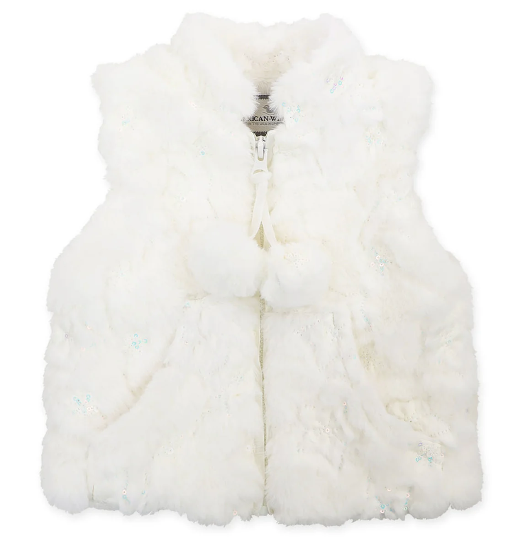 Zip Up Vanilla Vest (Kid)