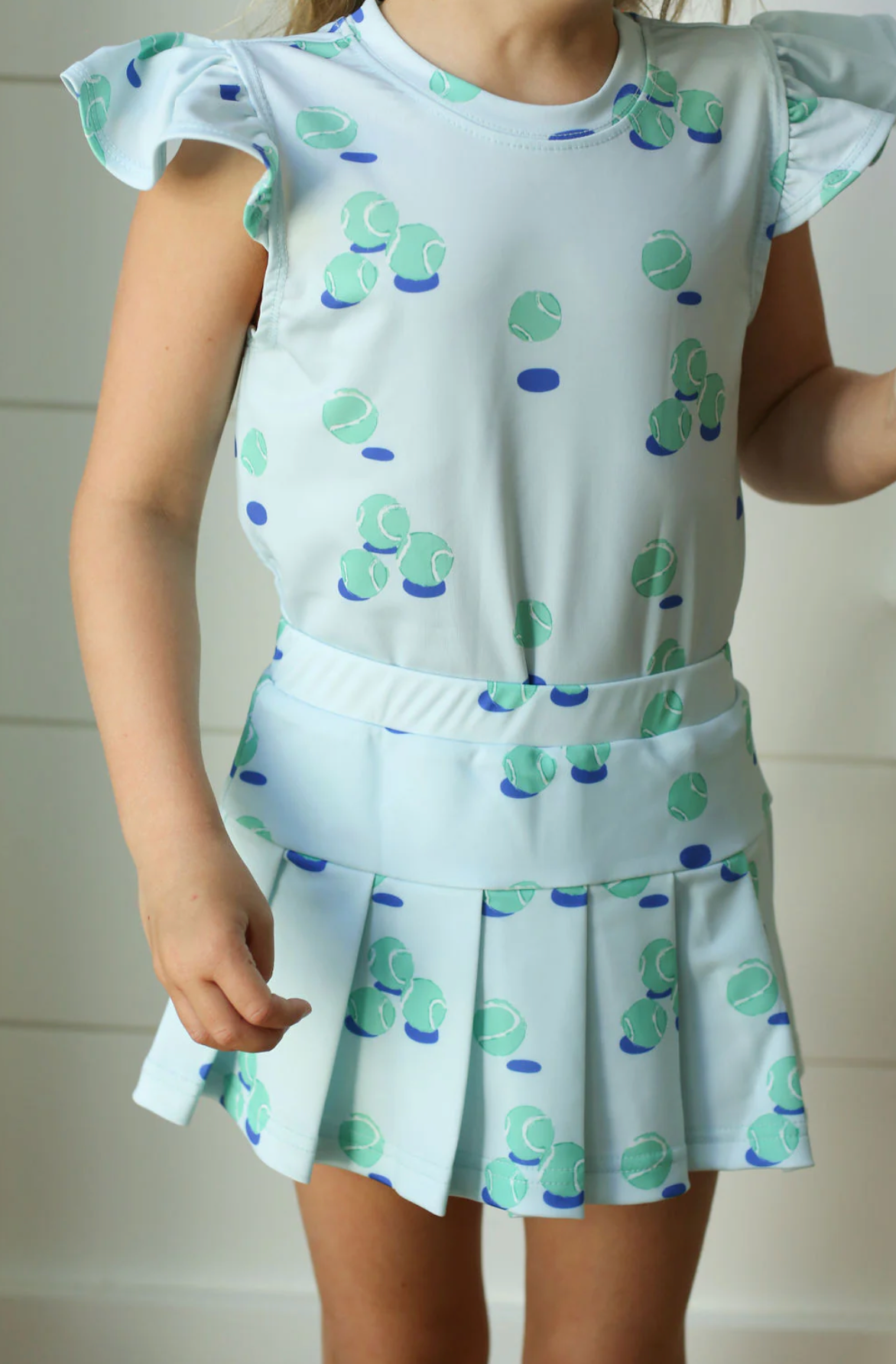 Love Blue Tennis Set (Kid)
