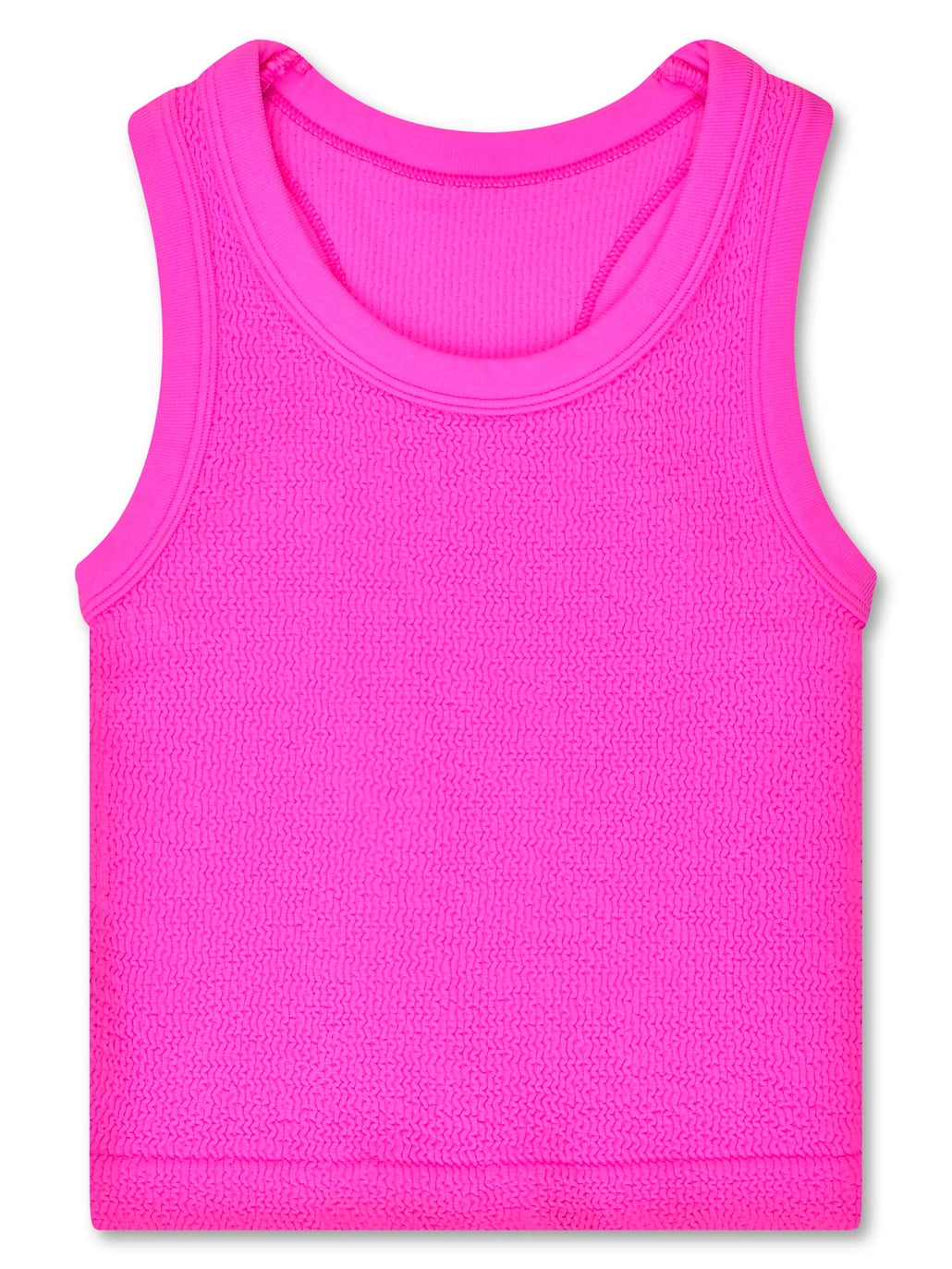 Smocked Racerback Tank Top