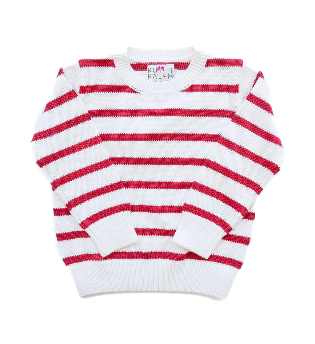 Red/White Stripes Sweater (Kid)