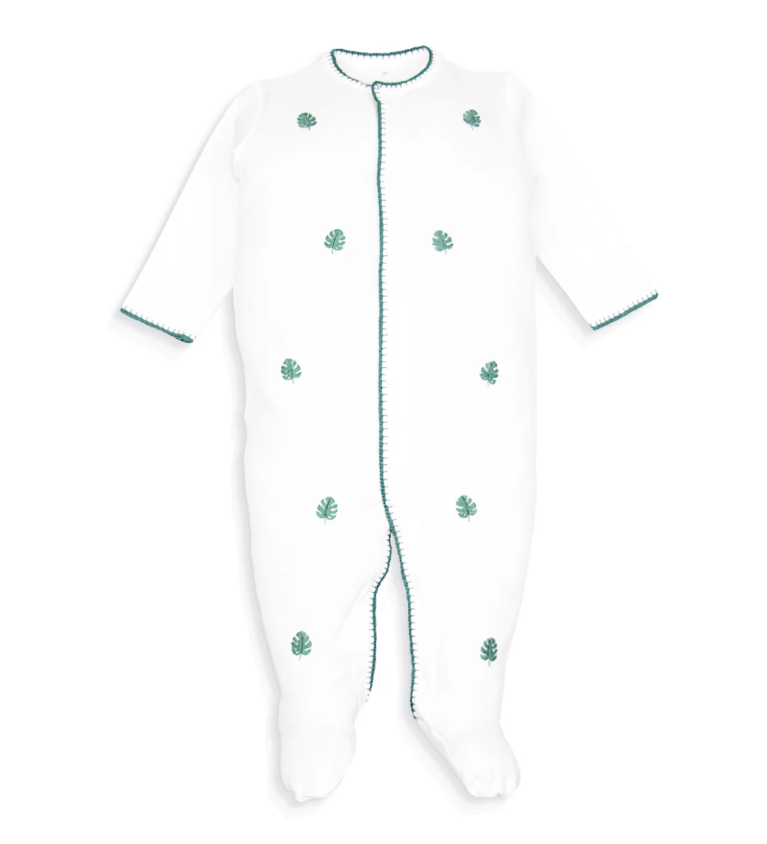 Monstera Pima Baby Pajama