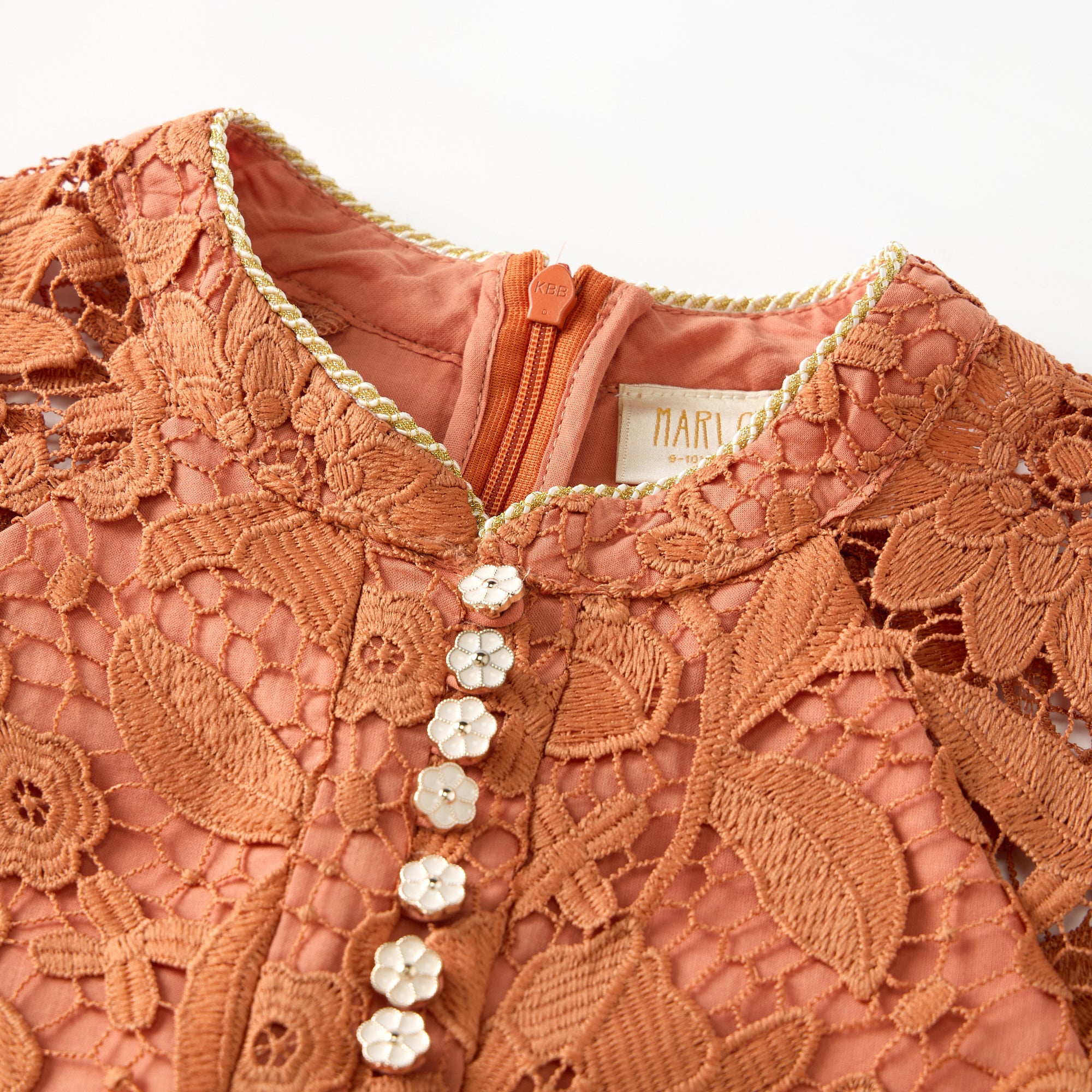 Cinnamon Esme Embroidered Mini Dress