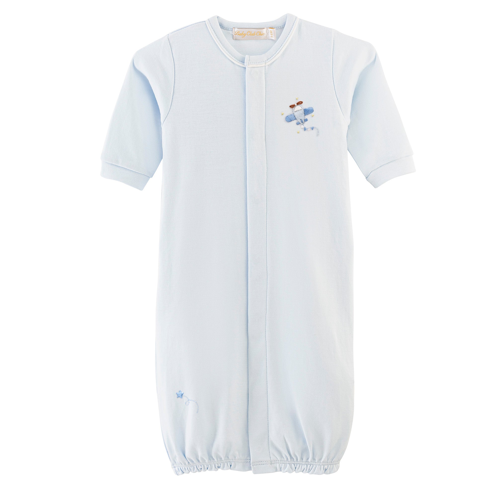 Sky Adventure Converter Gown with Piping